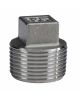 1/2 SS316 150# THD PLUG