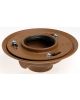 JRS 2005Y04BA-P050 4" NH SHOWER DRAIN BODY ONLY W/TPC