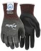 1 PR LARGE GLOVES MCR SAFETY - NINJA┬« MAX 10 GAUGE DSM DYNEEMA DIAMOND TECHNOLOGY CUT-RESISTANT GLOVES WITH BI-POLYMER COATED PALM N9676GL